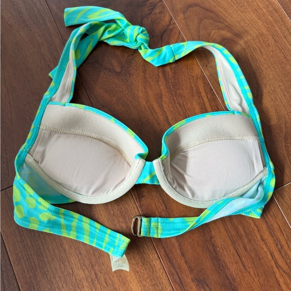 [Victoria's Secret] Retro Style Green Bikini - Picture 3 of 9
